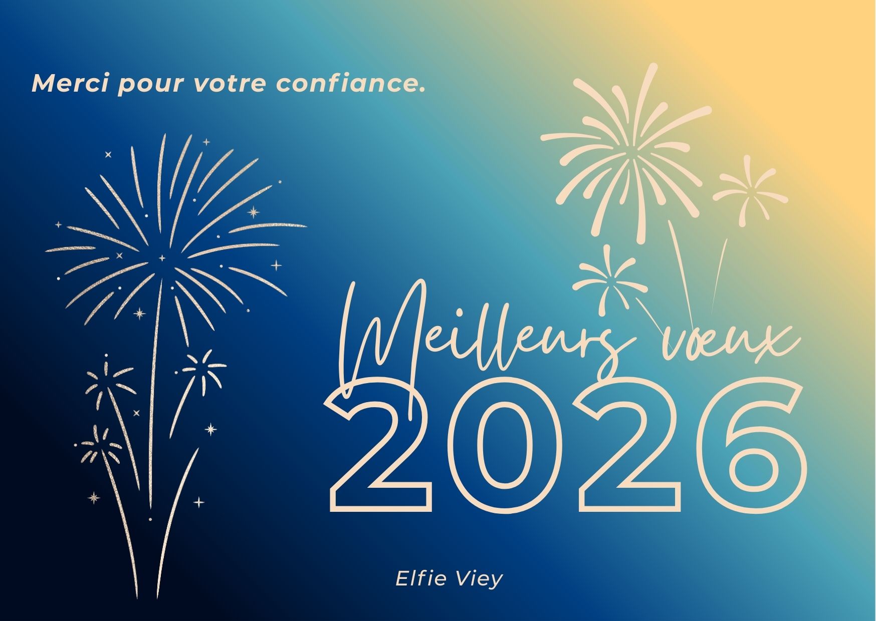 Meilleurs Voeux 2026