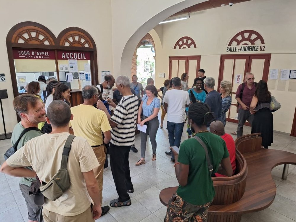 Procès en appel à Cayenne : une manifestante conteste sa condamnation liée au projet Ceog