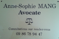 Maître Anne-Sophie MANG